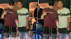 Tarde soñada: Bizarrap fue a ver al PSG y se sacó una foto con Messi