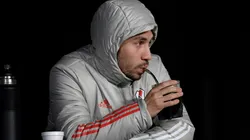 Gonzalo Montiel, presente anoche en el Estadio Monumental (Foto: Getty Images)