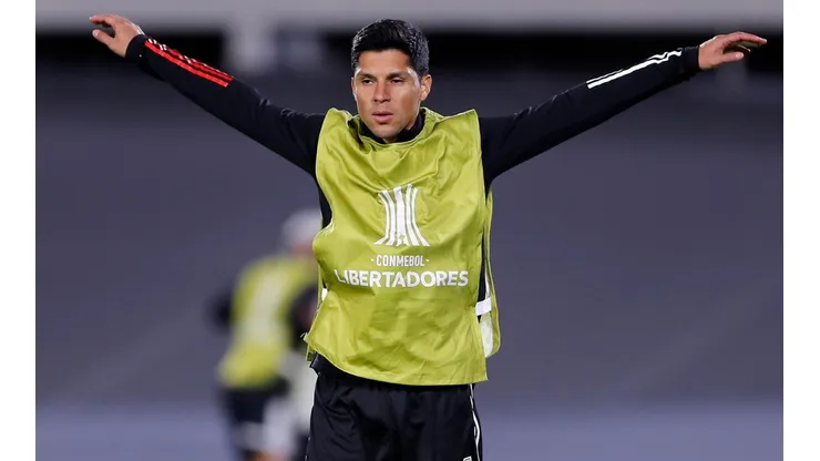 Enzo Pérez se perfila para ser titular ante Vélez.