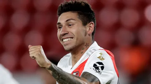 Gonzalo Montiel se fue de River y fue oficializado en el Sevilla (Foto: GettyImages)
