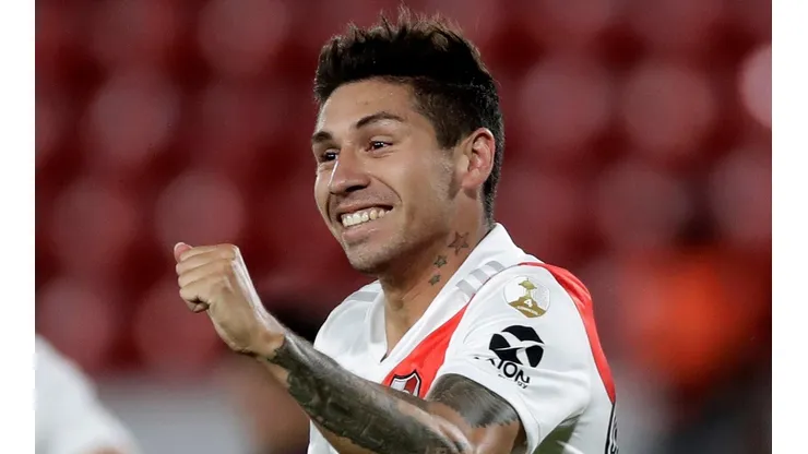 Gonzalo Montiel se fue de River y fue oficializado en el Sevilla (Foto: GettyImages)