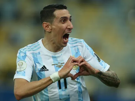 Di María contó lo que habló con Scaloni antes de la final ante Brasil