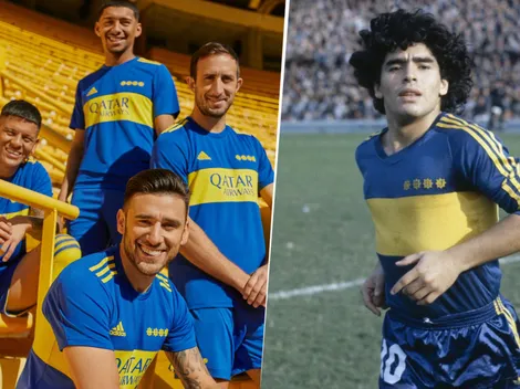 Salió la nueva camiseta de Boca que homenajea a Maradona y al Metropolitano '81