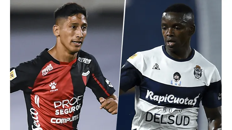 Colón, con Rodrigo Aliendro, y Gimnasia de La Plata, con Johan Carbonero, se enfrentarán por la Liga Profesional. (Fotos: Getty).