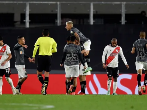 Nacho fue el protagonista: River cayó 1 a 0 ante Mineiro y quedó condicionado