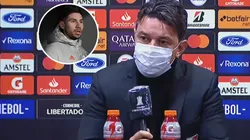 Gallardo habló de la salida de Montiel.