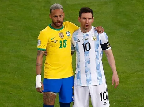 Neymar subió una famosa foto editada con Messi que te va a hacer morir de risa
