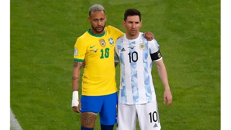 Neymar subió una famosa foto editada con Messi que te va a hacer morir de risa