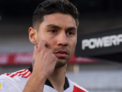 Ante la posible salida de Montiel, los hinchas de River hicieron TT a Fabricio Bustos