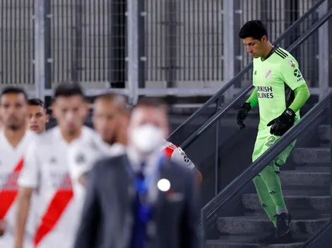 River recibió una sanción de Conmebol del partido con Enzo Pérez en el arco