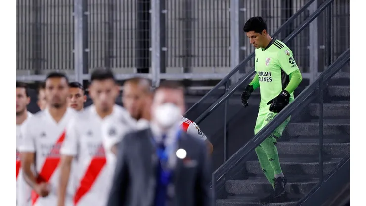 River recibió una sanción de Conmebol del partido con Enzo Pérez en el arco