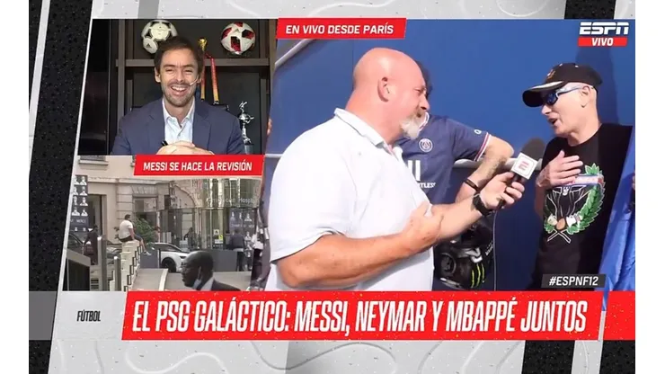 Un ultra del PSG se acordó de Boca.