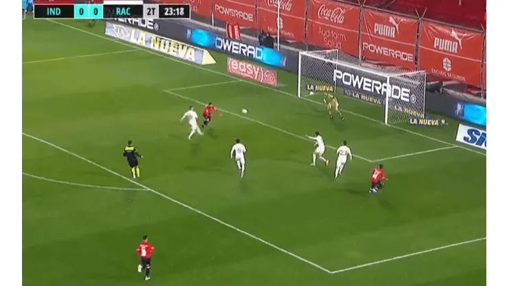 Video: Romero abrió el marcador para Independiente en el Clásico de Avellaneda