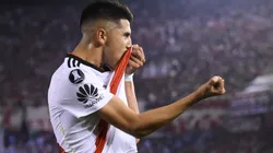 Exequiel Palacios durante su paso por River Plate.