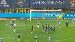 Romero le ganó la espalda a Fabra y puso el 1 a 0 de Argentinos