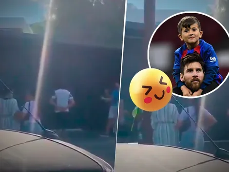 Te vas a reír: la broma de Thiago Messi a los hinchas del Barça
