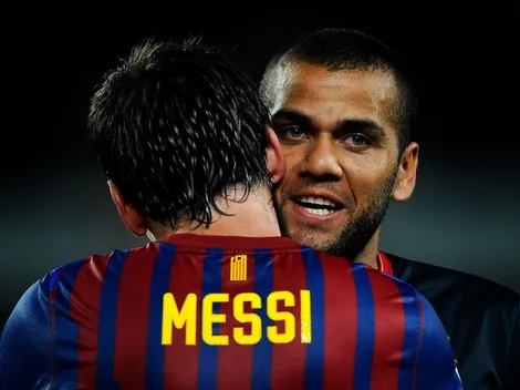 Dani Alves le contestó a Messi: "Puedes superarme cuando quieras"