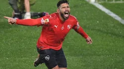 El festejo alocado de Silvio Romero.