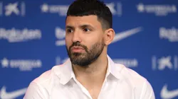 Barcelona subió una foto de Agüero, pero a él no se lo ve muy contento