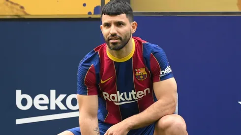 Sergio Agüero se lesionó y no debutará hoy ante la Juventus (Foto: GettyImages)