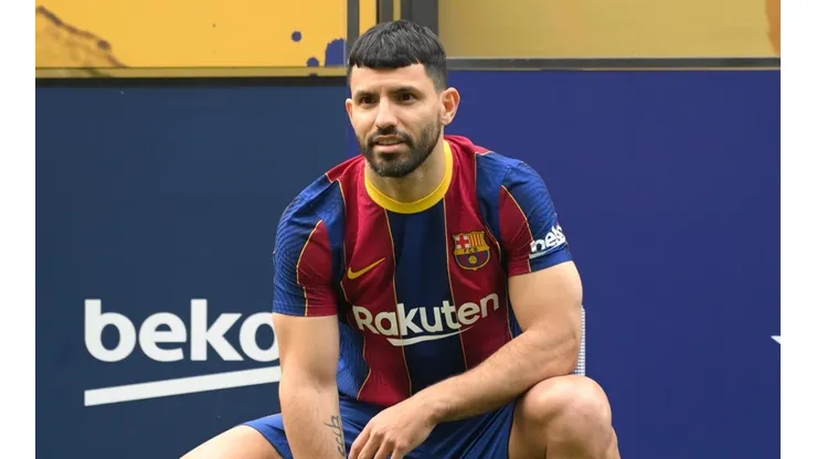Sergio Agüero se lesionó y no debutará hoy ante la Juventus (Foto: GettyImages)