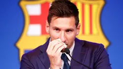 Lionel Messi anunció que deja oficialmente el FC Barcelona (Foto: Getty Images)