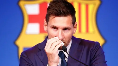 Lionel Messi anunció que deja oficialmente el FC Barcelona (Foto: Getty Images)