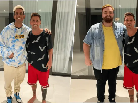La foto de Ibai y Coscu con Messi, para no olvidar una noche inolvidable 