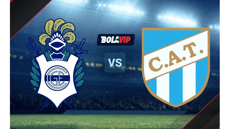 Gimnasia LP vs. Atlético Tucumán por la Liga Profesional del Fútbol Argentino.