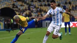 Cristian Romero en la Selección Argentina.