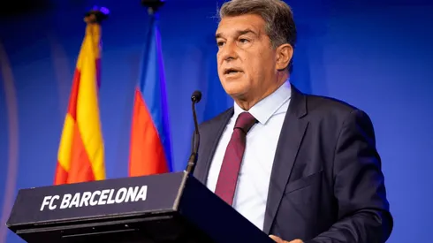 Laporta habló de la salida de Messi.