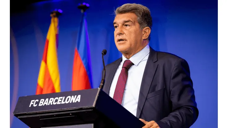Laporta habló de la salida de Messi.