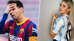 Las reacciones de Morena Beltrán en Twitter sobre la partida de Messi