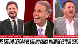 Ruggeri le preguntó a Vignolo "¿qué foto?" y todos se tentaron al aire