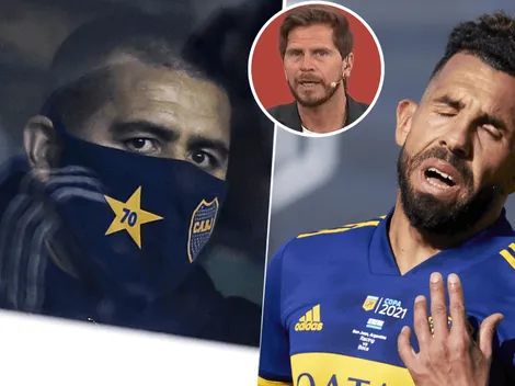 Bombazo de Vignolo: "Desde que se fue Tevez, Riquelme está más con el plantel de Boca"