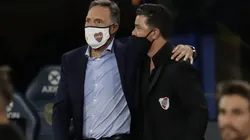 Miguel Ángel Russo y Marcelo Gallardo (Foto: Getty Images)