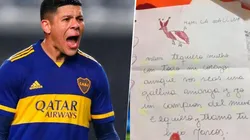 La vieja carta de Marcos Rojo a su mamá que demuestra su amor por Boca