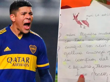 La vieja carta de Marcos Rojo a su mamá que demuestra su amor por Boca