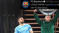 Todos preguntan por Agüero: los mejores memes de la salida de Messi del Barcelona