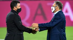 Marcelo Gallardo y Miguel Russo tienen una buena relación.