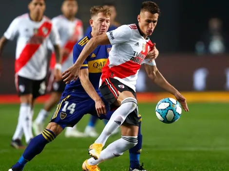 ¿Quién fue el jugador que menos tocó la pelota en el Boca vs. River?