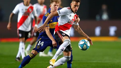 El partido contó con poco juego y muchas infracciones en la mitad de la cancha.