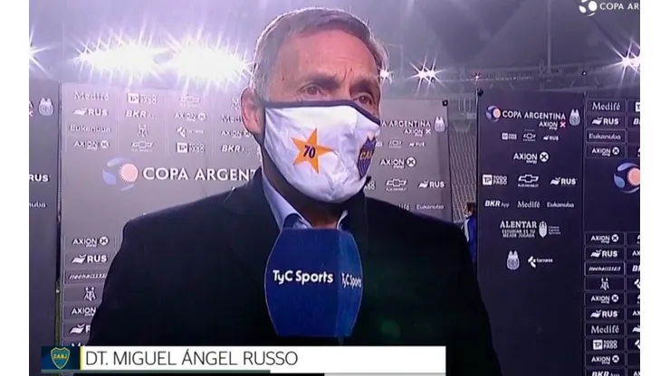 Russo, entre lágrimas: "Se lo dedico al que duda de nosotros"
