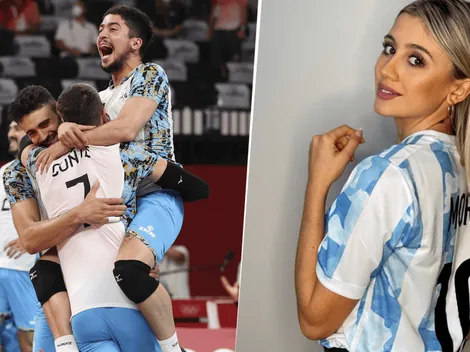 Los tuits fuera de control de Morena Beltrán tras el triunfo de Argentina en vóley