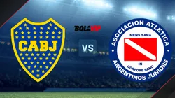Boca vs. Argentinos Juniors.