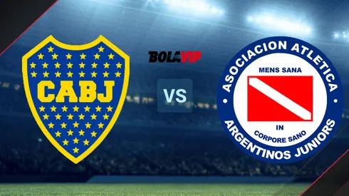 Boca vs. Argentinos Juniors.