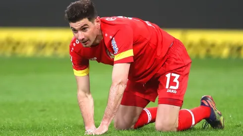 Lucas Alario en el conjunto alemán.