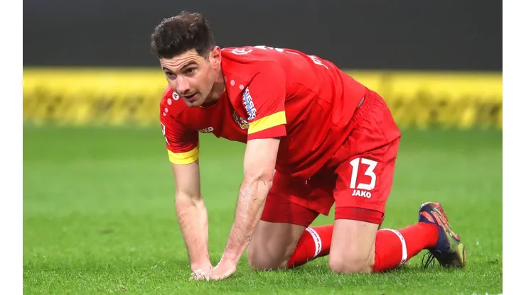 Lucas Alario en el conjunto alemán.