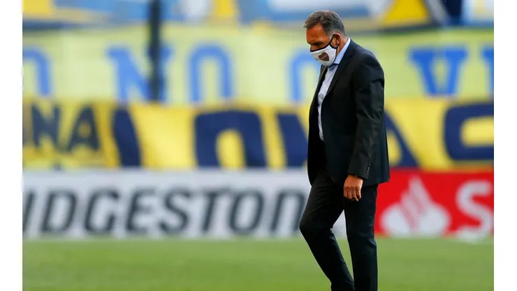 Miguel Ángel Russo, con pocos delanteros a disposición.