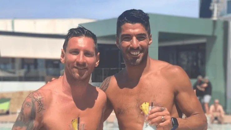 Messi subió foto de vacaciones, pero todos hablan del piluso